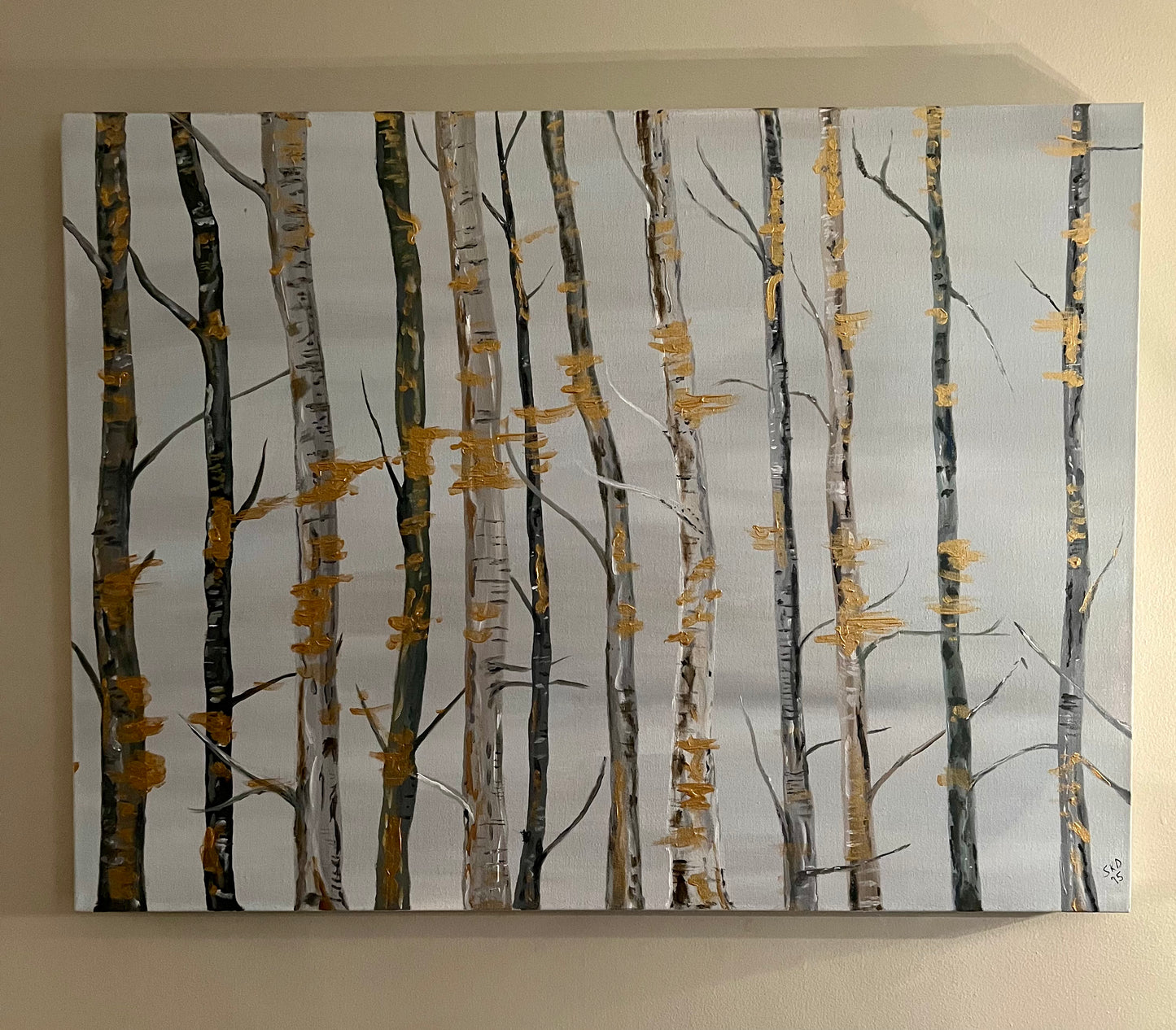 Gold Birches