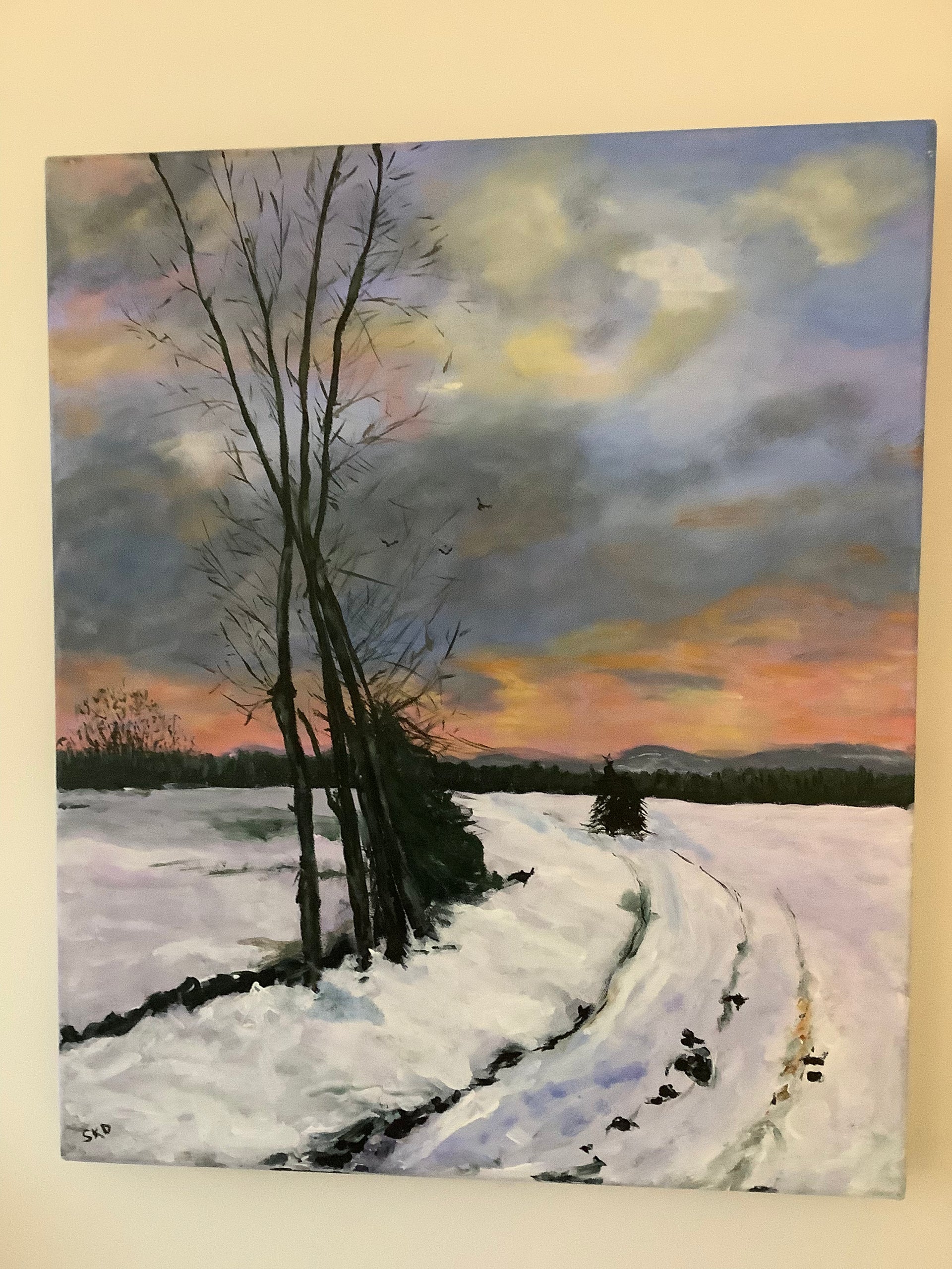 curve in the road – x