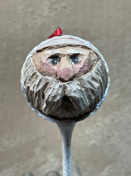 Carved Santa Golf Ball